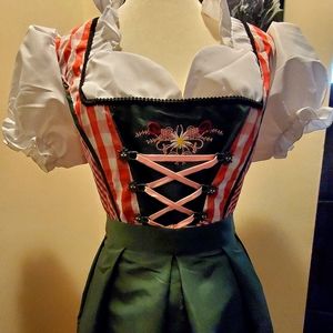 Oktoberfest Beer Maid Dress Wm L